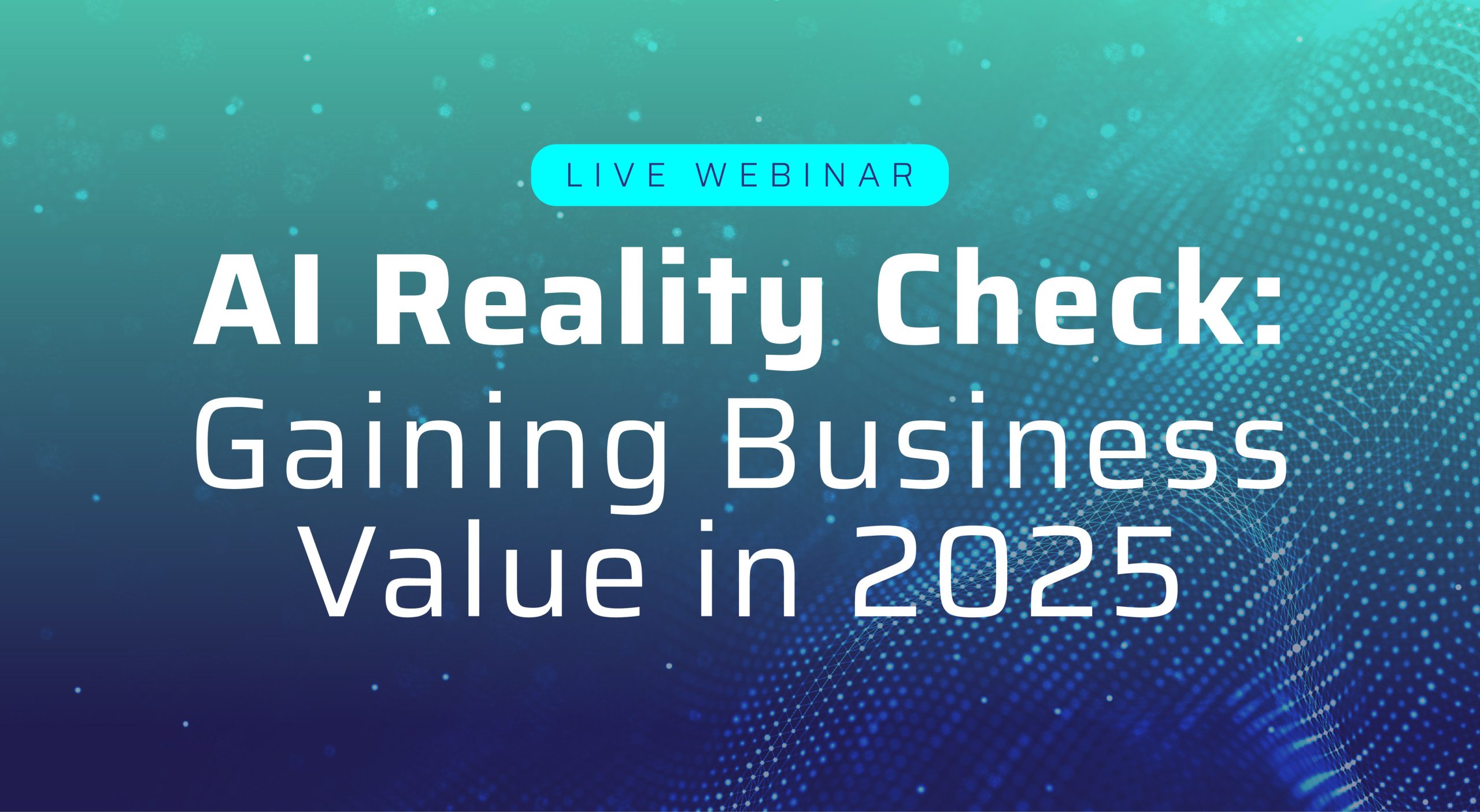 AI Reality Check DSG Webinar 2.6.25